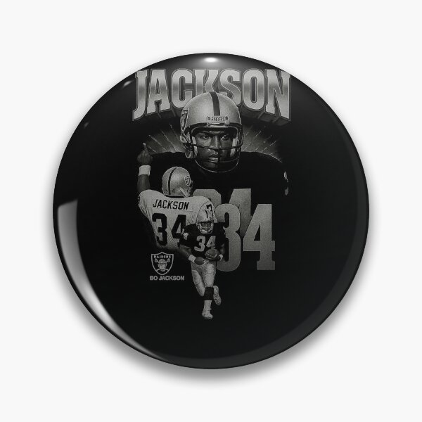Item preview, Bo Jackson Raiders Retro Football Design designed and sold by TheArtOfCar.