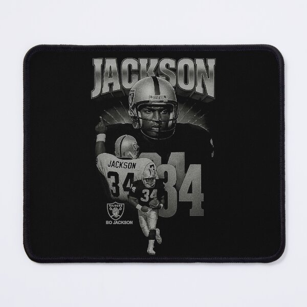 Item preview, Bo Jackson Raiders Retro Football Design designed and sold by TheArtOfCar.