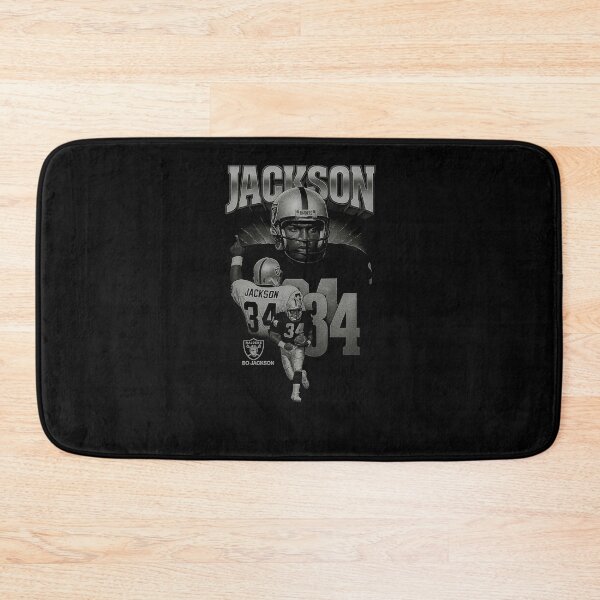 Item preview, Bo Jackson Raiders Retro Football Design designed and sold by TheArtOfCar.