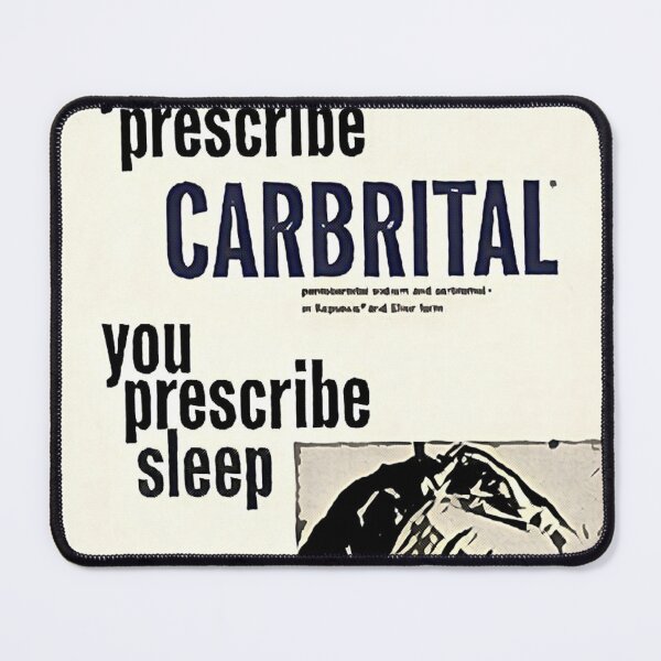 Item preview, Carbrital Retro Pharma Ad designed and sold by mtvintageapparel.