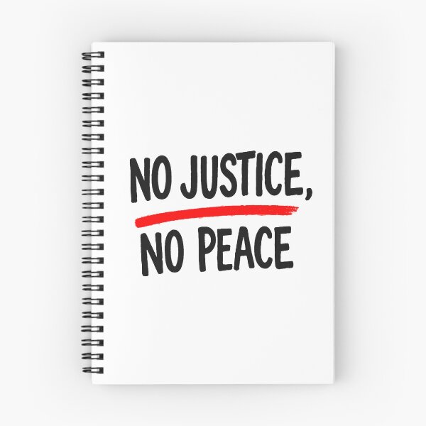Item preview, No Justice, No Peace designed and sold by RetroPop23.