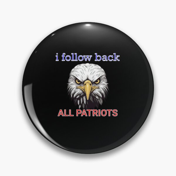 Item preview, Follow Back All Patriots america designed and sold by Evaevonechi.