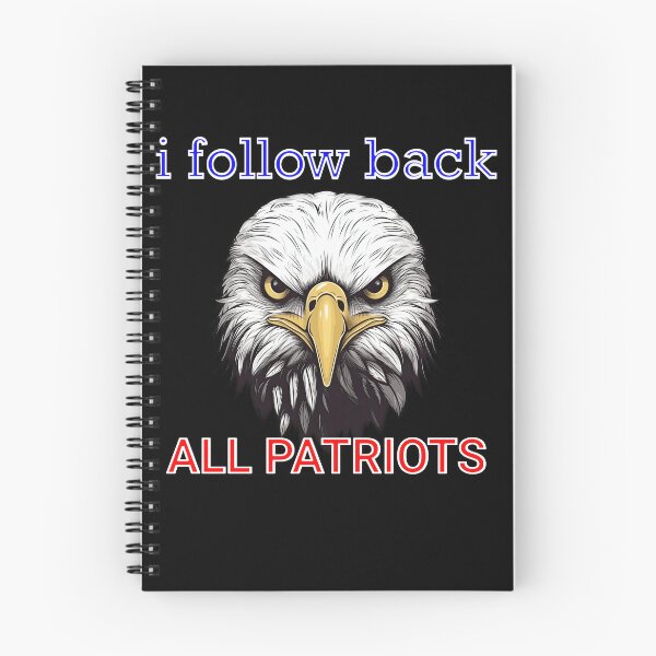 Item preview, Follow Back All Patriots  america designed and sold by Evaevonechi.