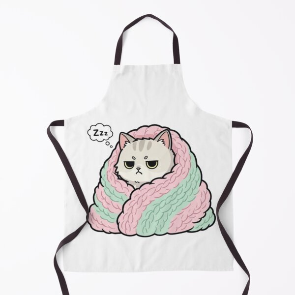 Item preview, Grumpy Cat in Pastel Blanket – Kawaii Aesthetic designed and sold by HeyHas.