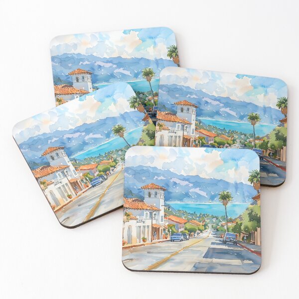 Item preview, Santa Barbara Coastal Street designed and sold by daila70.