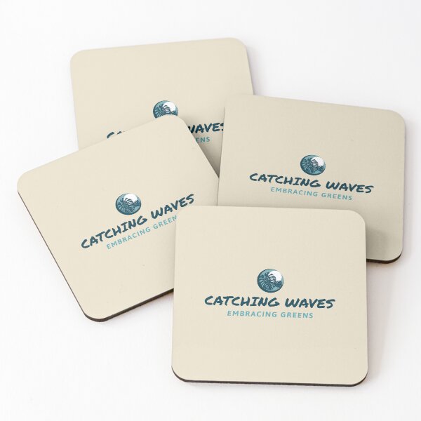 Item preview, Catching Waves Embracing Greens Graphic designed and sold by Bold & Brewed.