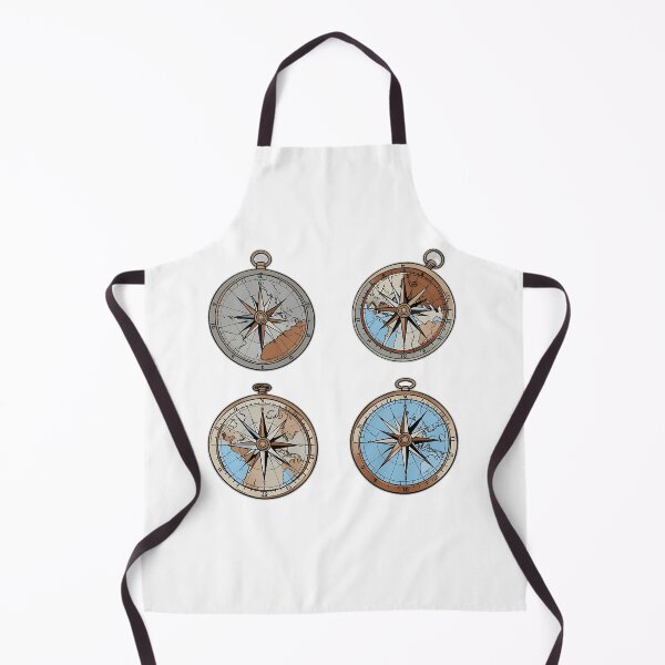 Item preview, Colorful Navigational Compass Illustrations designed and sold by sharon1210.