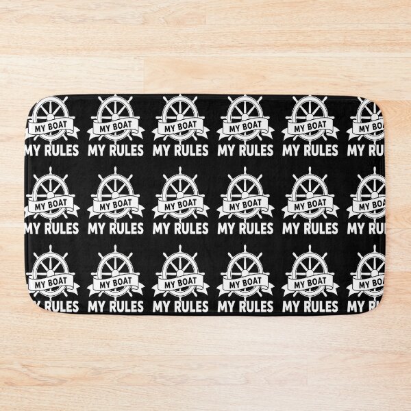 Item preview, My Boat My Rules | Unique My Art designed and sold by FreeArt2.