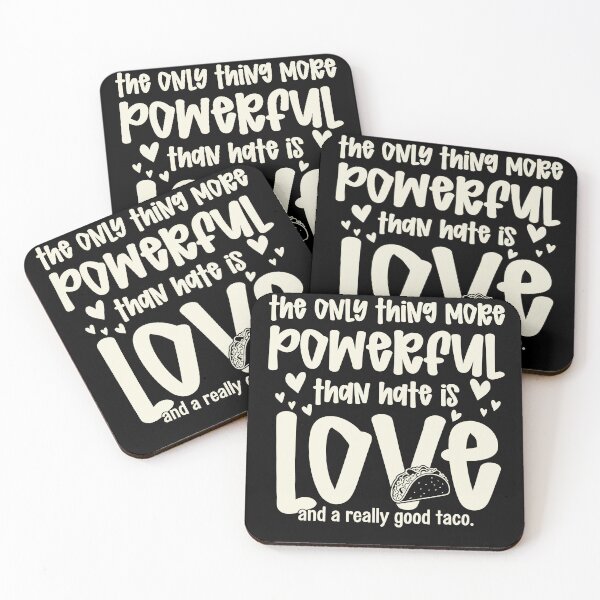 Item preview, Only Thing More Powerful Than Hate is Love designed and sold by  MOHAMED.