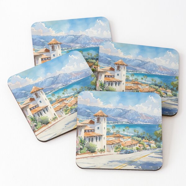 Item preview, Ocean View Street in Santa Barbara designed and sold by daila70.