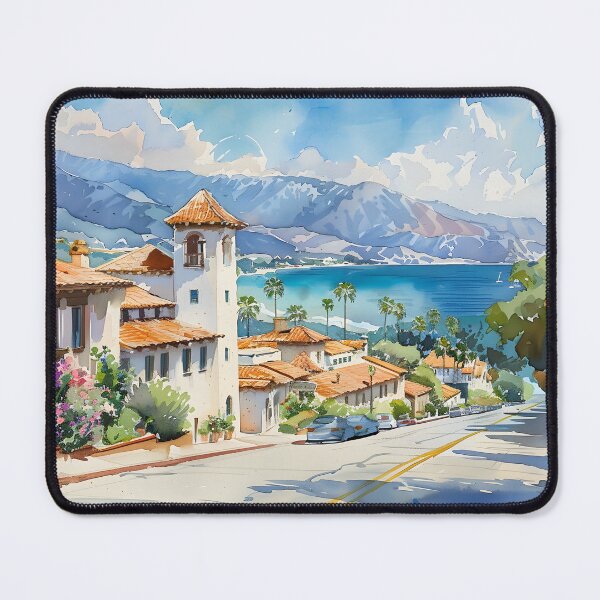 Item preview, Ocean View Street in Santa Barbara designed and sold by daila70.