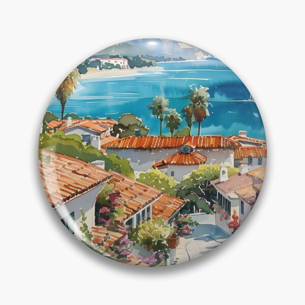 Item preview, Sunlit Coastal Road in Santa Barbara designed and sold by daila70.