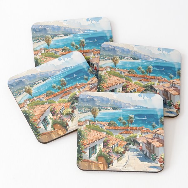 Item preview, Sunlit Coastal Road in Santa Barbara designed and sold by daila70.