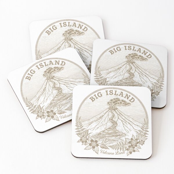 Item preview, Big Island Hawaii – Volcano Land Vintage   #808 designed and sold by PolyForceHI.