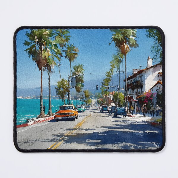 Item preview, Palm Lined Street of Santa Barbara designed and sold by daila70.