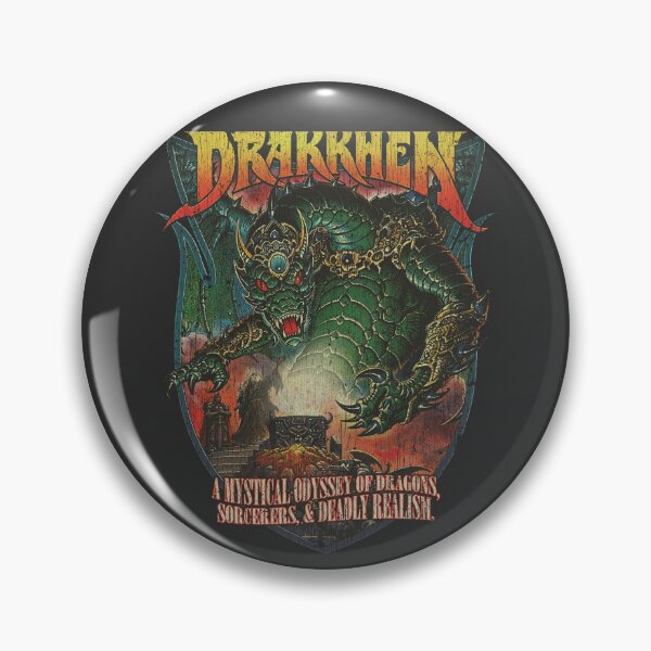 Item preview, Drakkhen 1989  designed and sold by AstroZombie6669.