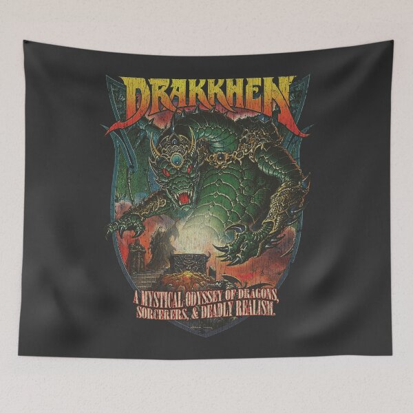 Item preview, Drakkhen 1989  designed and sold by AstroZombie6669.