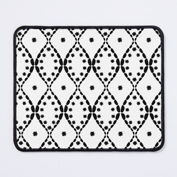 Item preview, Graphic ogee motif (black) designed and sold by ArtyFridgees.