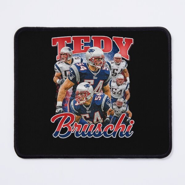 Item preview, Tedy Bruschi New England Retro Football Design designed and sold by TheArtOfCar.