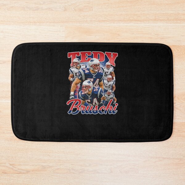 Item preview, Tedy Bruschi New England Retro Football Design designed and sold by TheArtOfCar.