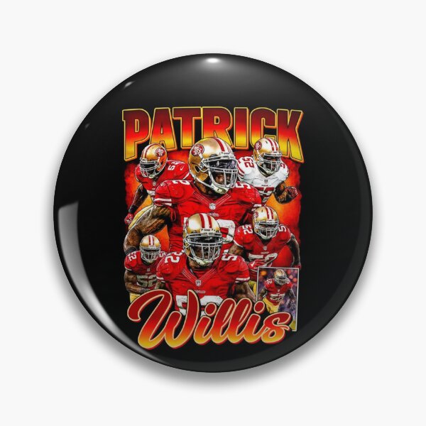 Item preview, Patrick Willis San Francisco Retro Football Design designed and sold by TheArtOfCar.