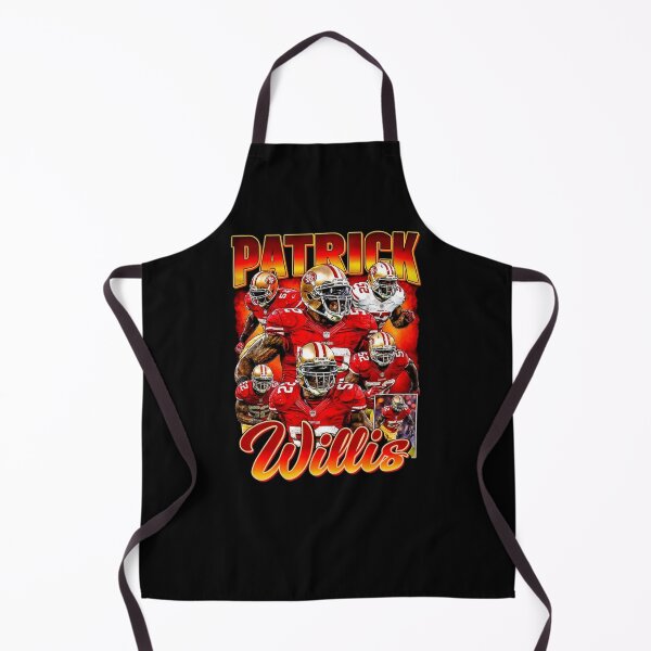 Item preview, Patrick Willis San Francisco Retro Football Design designed and sold by TheArtOfCar.