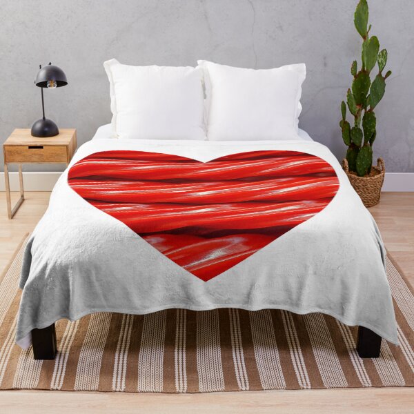 Item preview, Red Licorice Rope Candy Photo Heart designed and sold by patternsoup.