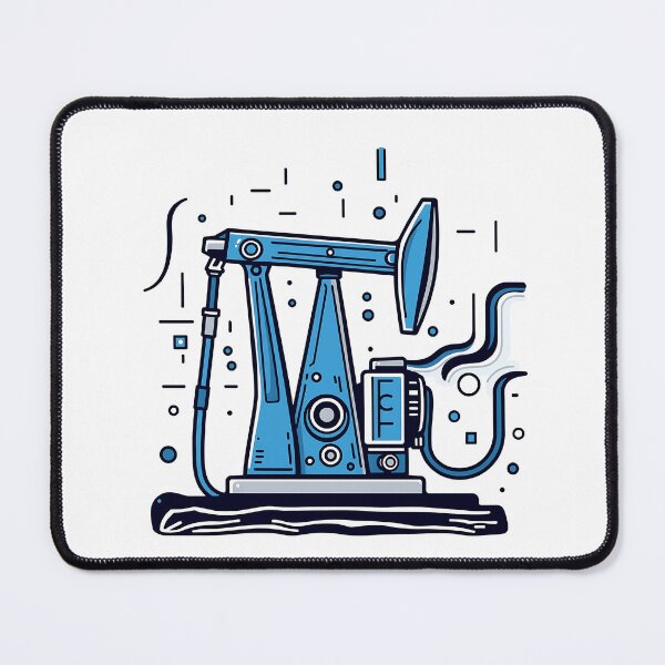 Item preview, Abstract Oil Pump Technical Illustration designed and sold by sharon1210.