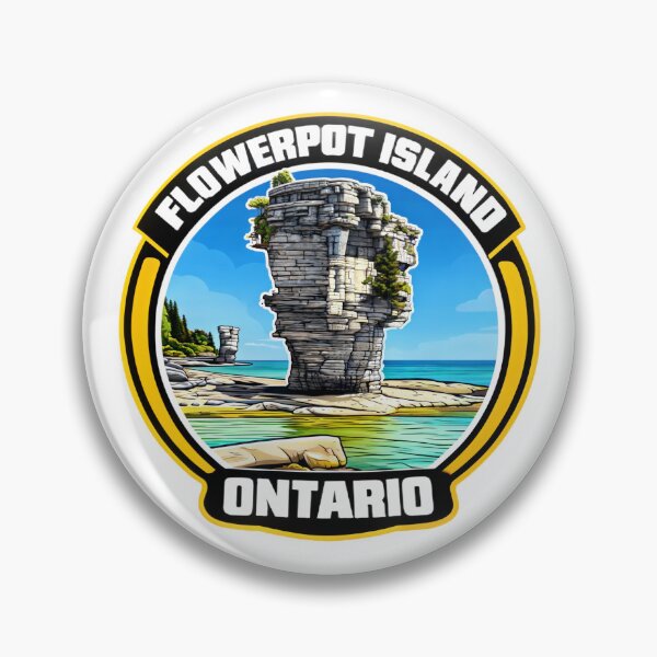 Item preview, Flowerpot Island – Ontario designed and sold by VelvetRoom.