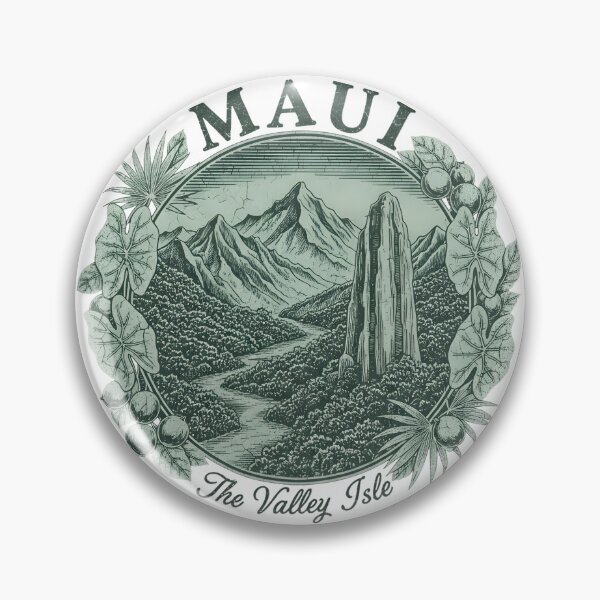 Item preview, Maui Hawaii – The Valley Isle Vintage   #808 designed and sold by NoShirtNoService.