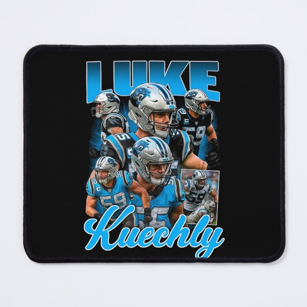Item preview, Luke Kuechly Carolina Retro Football Design designed and sold by TheArtOfCar.