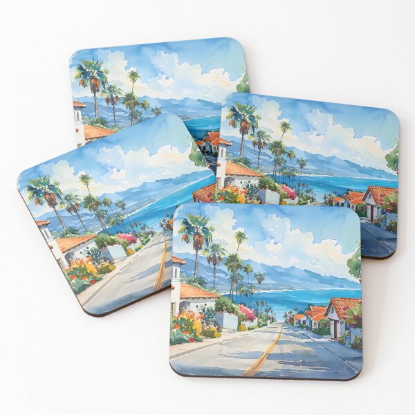 Item preview, Santa Barbara Street to the Ocean designed and sold by daila70.