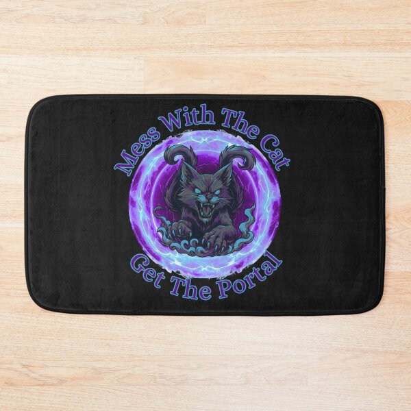 Item preview, Mess With The Cat, Get The Portal designed and sold by Nightshade Pixie Creations.
