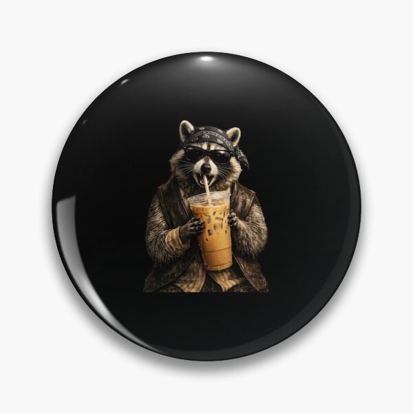 Item preview, Trash Panda Fuel: Iced Coffee and Chaos designed and sold by Evaevonechi.