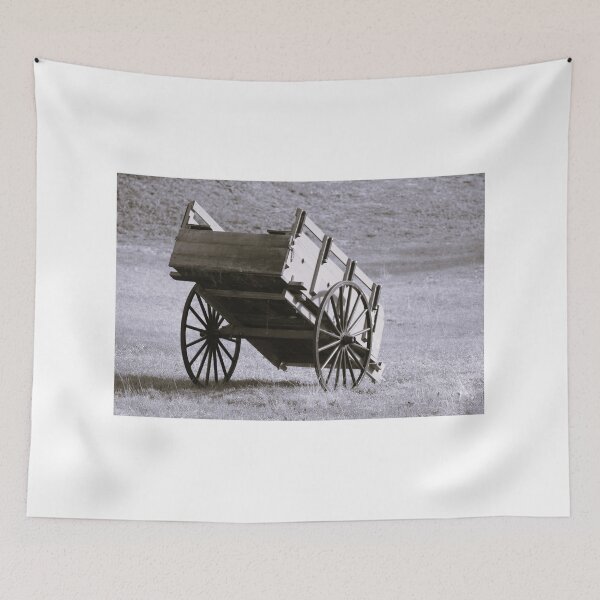 Item preview, Vintage Wooden Cart on Grassy Field designed and sold by Cynthia48.