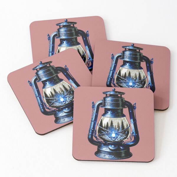 Item preview, Enchanted Forest Glow: The Mystical Winter Lantern. designed and sold by PhantomArtStore.