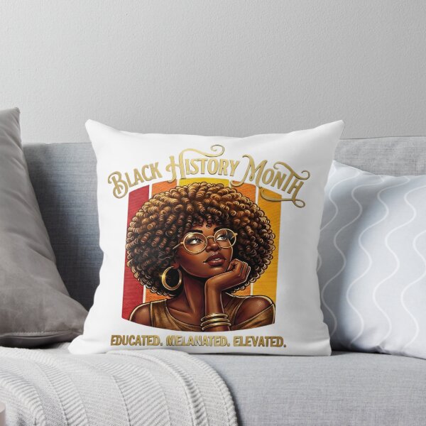 Item preview, Educated Melanated Elevated Black History tshirt designed and sold by JaaCreativeShop.