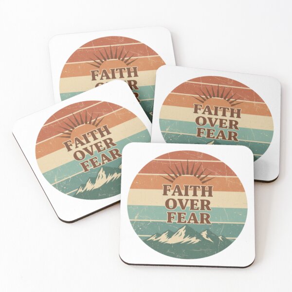 Item preview, Faith over fear designed and sold by JonysCreativeDesigns.