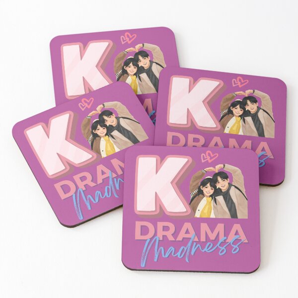 Item preview, K-Drama Madness – Cute Korean Drama Couple Illustration designed and sold by mycreastyle.