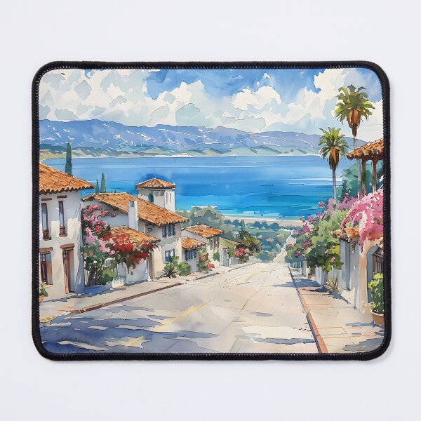 Item preview, Ocean Horizon Street Scene – Santa Barbara designed and sold by daila70.