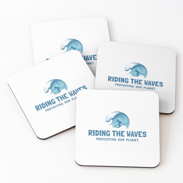 Item preview, Riding The Waves, Protecting Our Planet Sustainability Graphic designed and sold by Bold & Brewed.