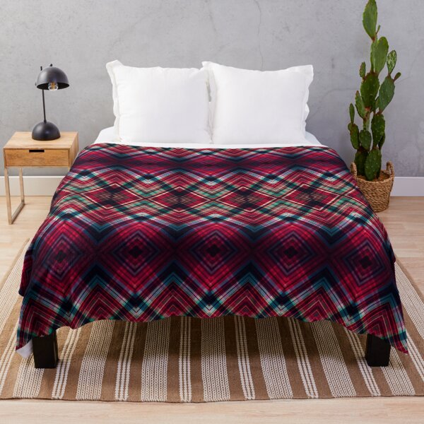 Item preview, Red and Green Crazy Plaid designed and sold by Sachie's Studio.