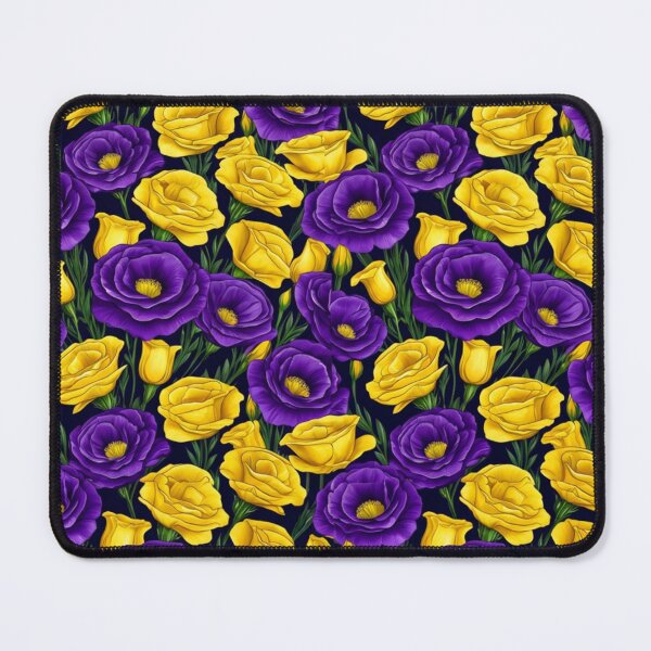 Item preview, Purple and Yellow Lisianthus Flowers Spring Love designed and sold by Ciervo Primavera.