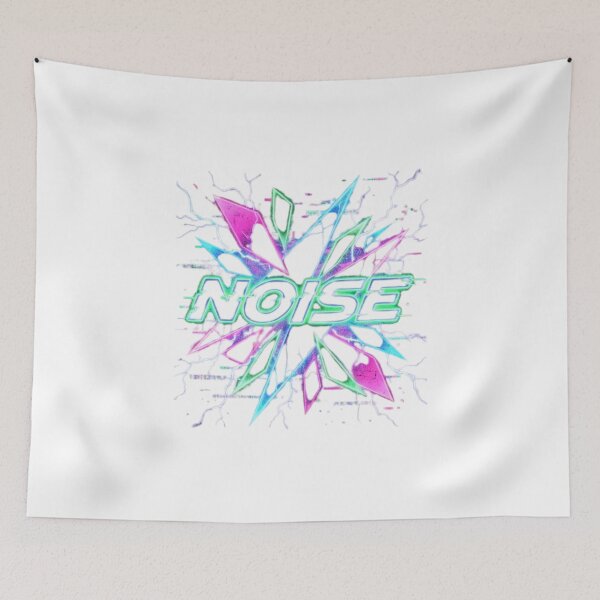 Item preview, Neon Glitch Noise Electronic Music Cyberpunk Synthwave designed and sold by chattsuede.