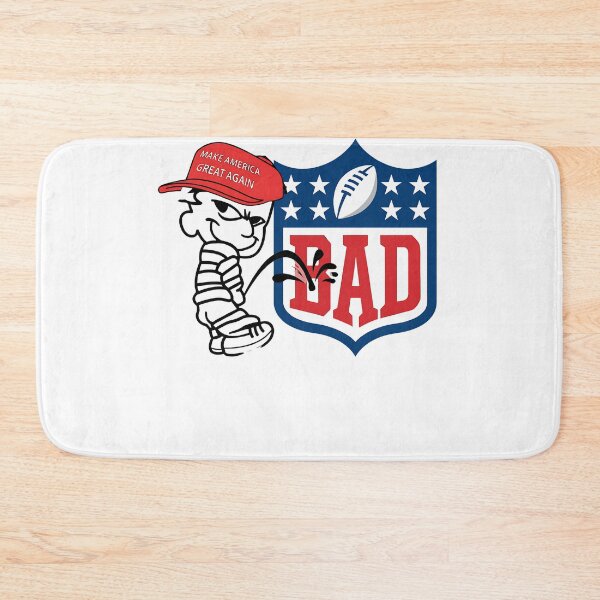 Item preview, MAGA Calvin Peeing on logo  BAD Shield designed and sold by Evaevonechi.