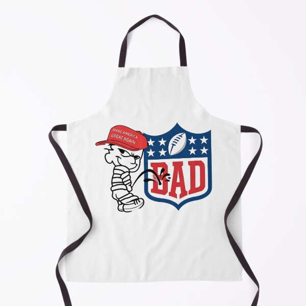 Item preview, MAGA Calvin Peeing on logo BAD Shield designed and sold by Evaevonechi.