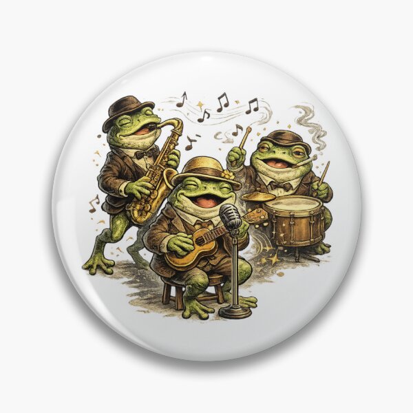 Item preview, The jazzy frog group designed and sold by FroggyOnly.