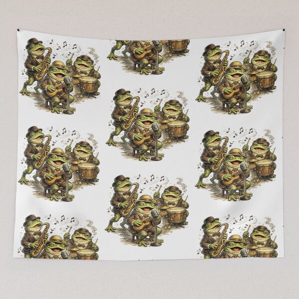 Item preview, The jazzy frog group designed and sold by FroggyOnly.