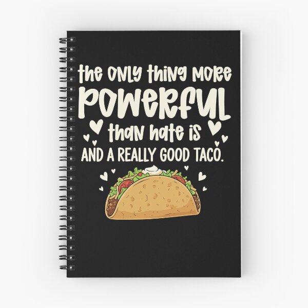 Item preview, More Powerful Than Hate" Funny Taco Graphic designed and sold by Evaevonechi.