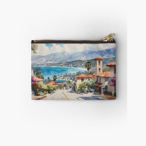 Item preview, Relaxed Street Leading to the Sea – Santa Barbara designed and sold by daila70.
